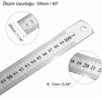 Çelik Cetvel 100cm