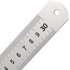 Çelik Cetvel 30cm