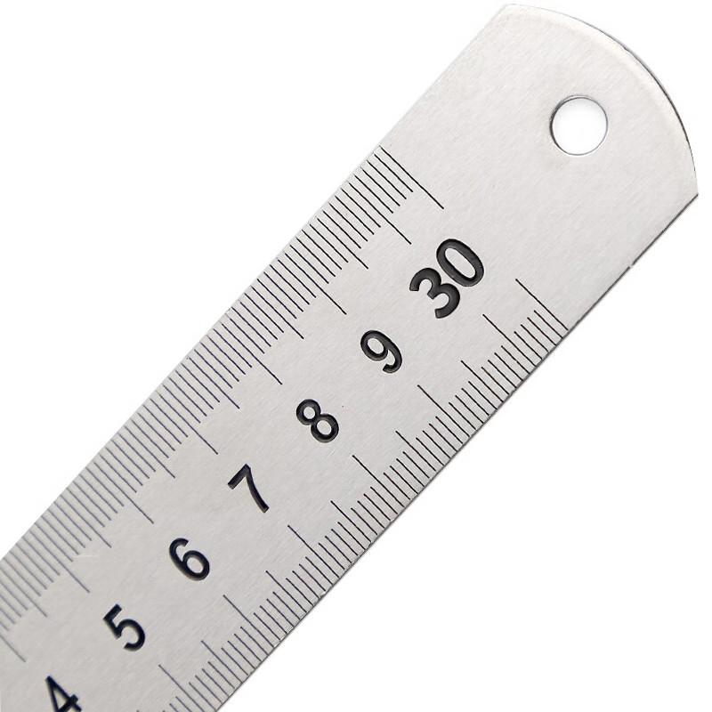 Çelik Cetvel 30cm