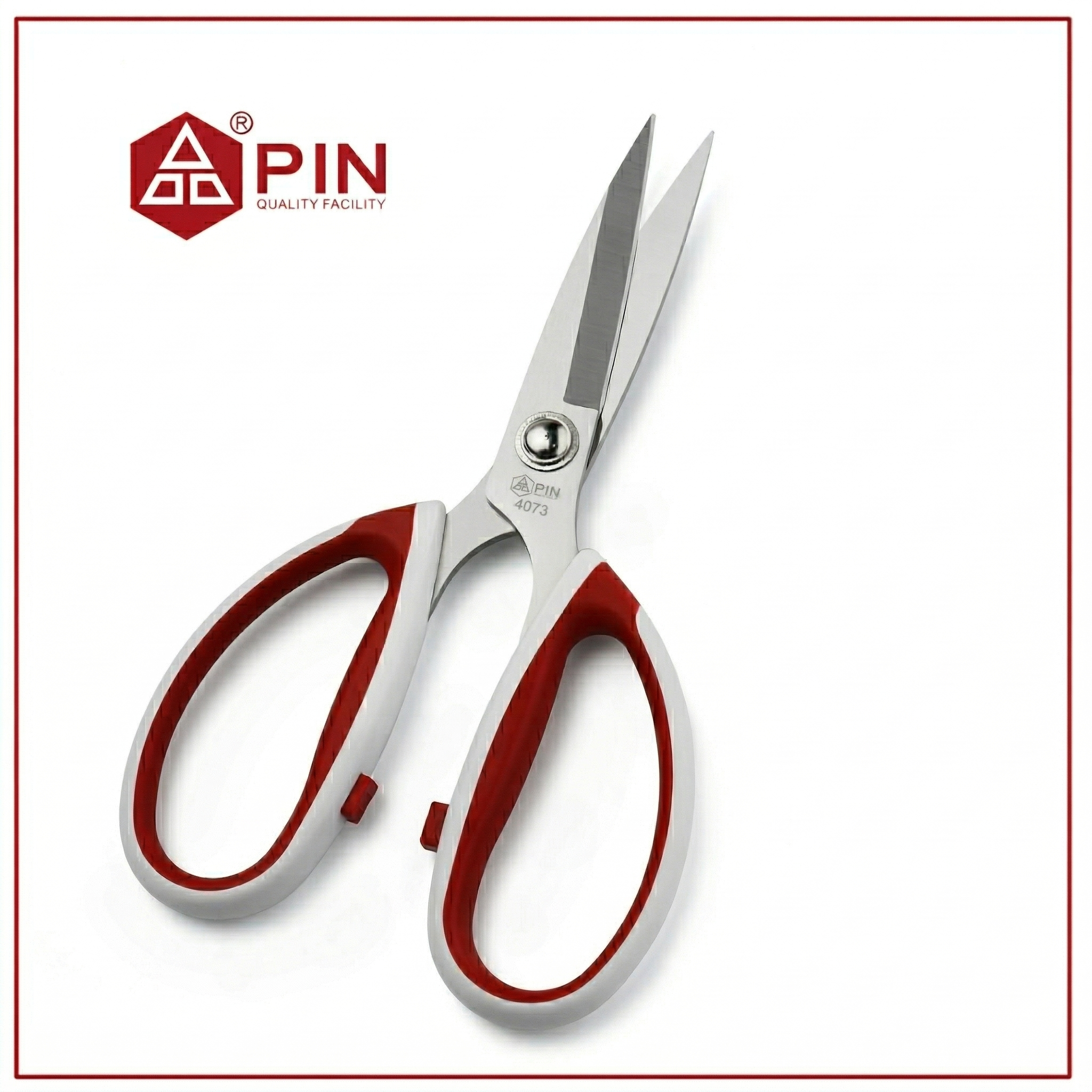 Geniş Saplı Kumaş Kesim Makası 7 inç - PIN-4073 (7")