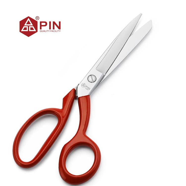 Brezilya Stili Profesyonel Kırmızı Terzi Makası 8 İnç / PIN-BRT (8")