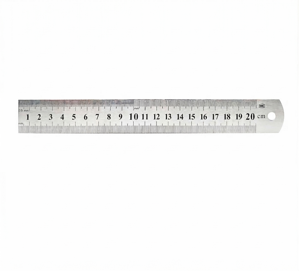 Çelik Cetvel 20cm