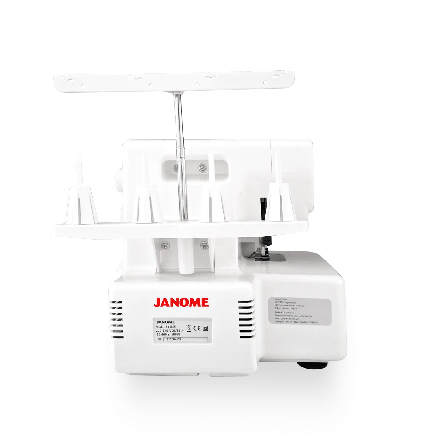 Janome 8002D Taşınabilir Overlok Makinesi