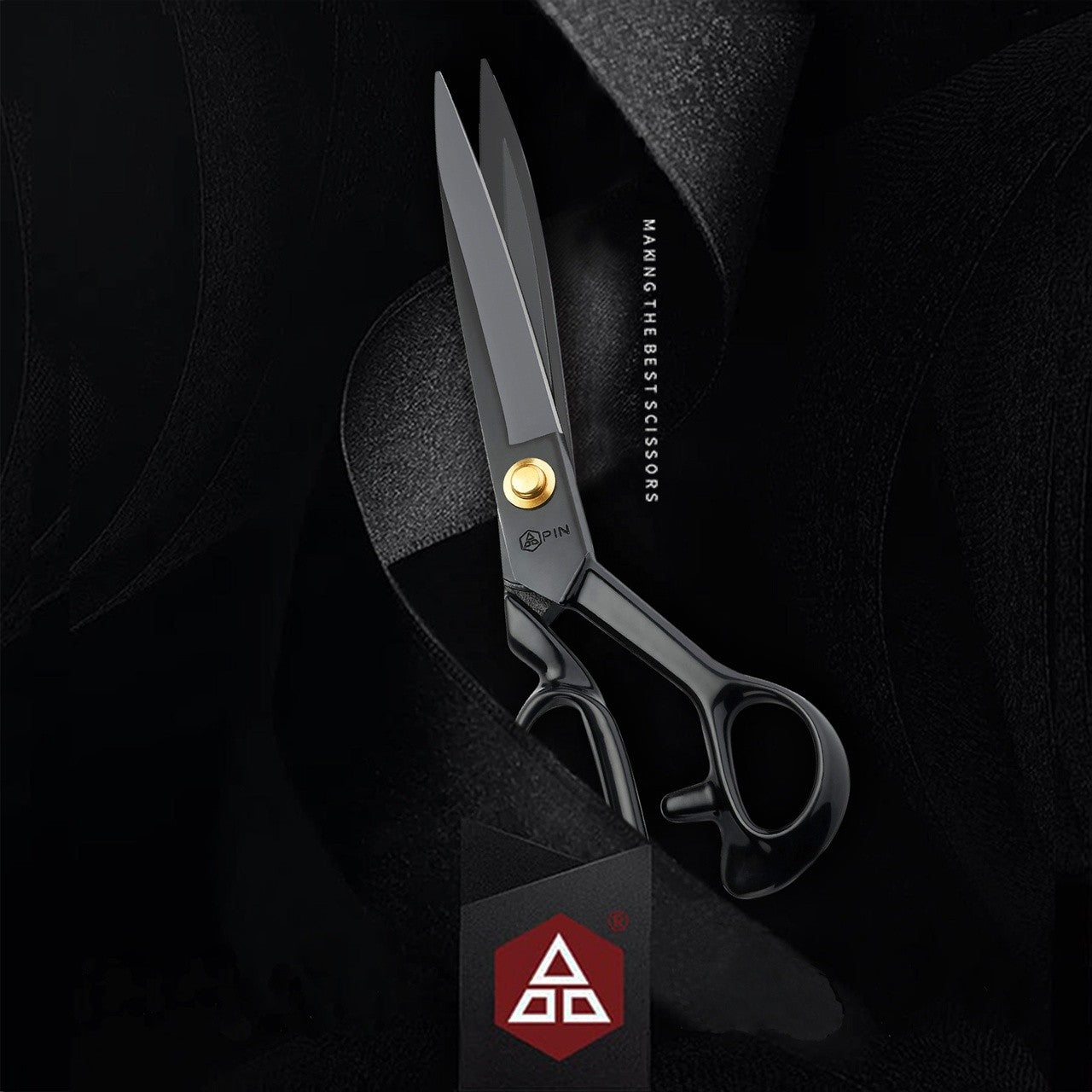 Pin Profesyonel Terzi Makası 9 İnç - Yüksek Kaliteli Dikiş Ve Kumaş Kesim Makası