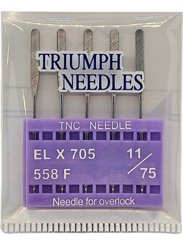 Ev Tipi Overlok Dikiş Makinesi Iğnesi / ELX705 11/75 5ADET