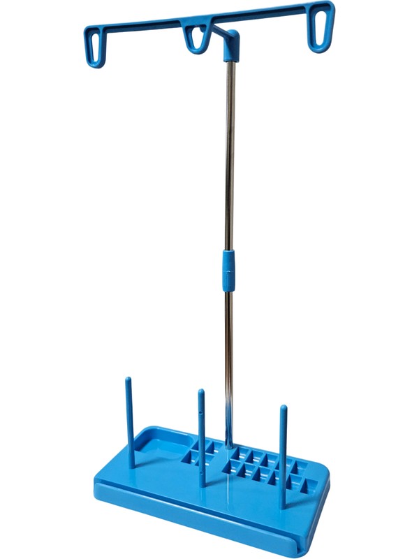 Ev Tipi Dikiş Makinesi Mavi Plastik Çardak Seti (Metal Borulu) / Ts-500