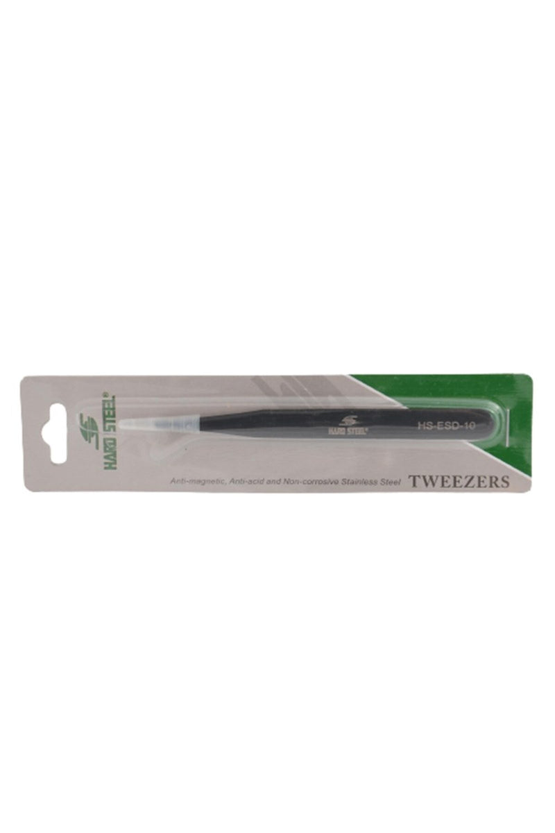 Antistatik Paslanmaz Çelik Sivri Uçlu 110mm Cımbız / HS-ESD-10