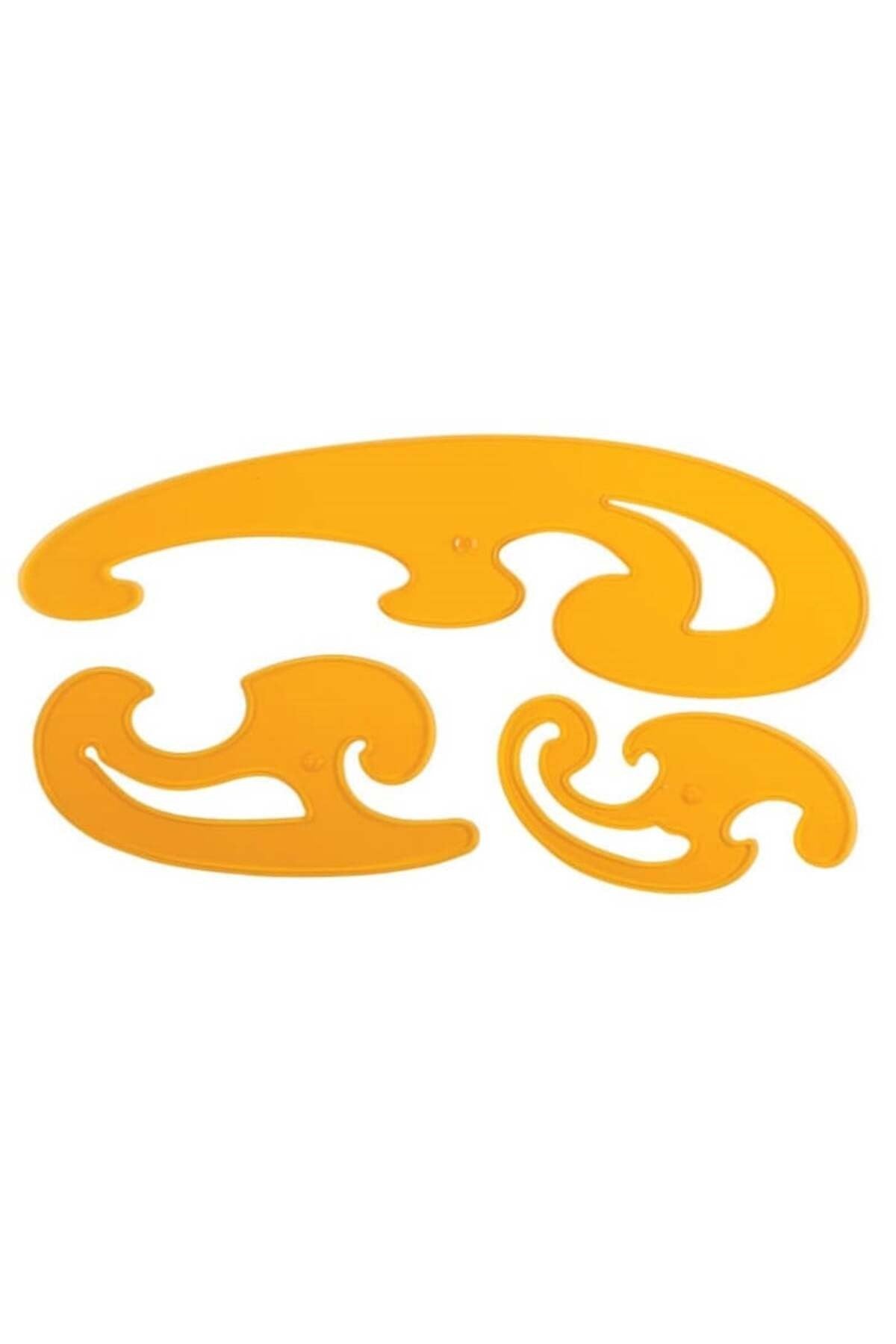 Pistole Modelist Cetvel Takımı 3 Parça / 028