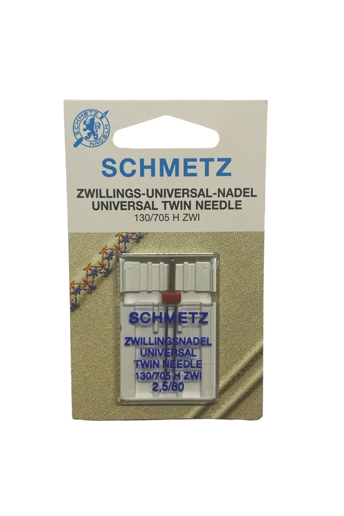 Ev Tipi Aile Dikiş Makinesi Çiftli Dikiş İğnesi / 130/705 H ZWI 2.5/80