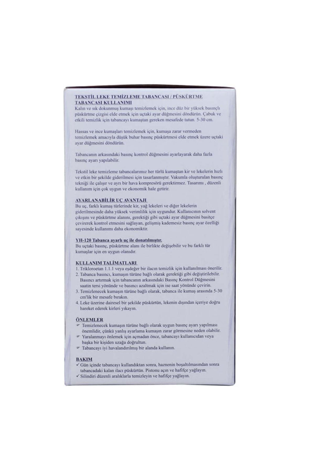 Leke Temizleme Tabancası / YH-120