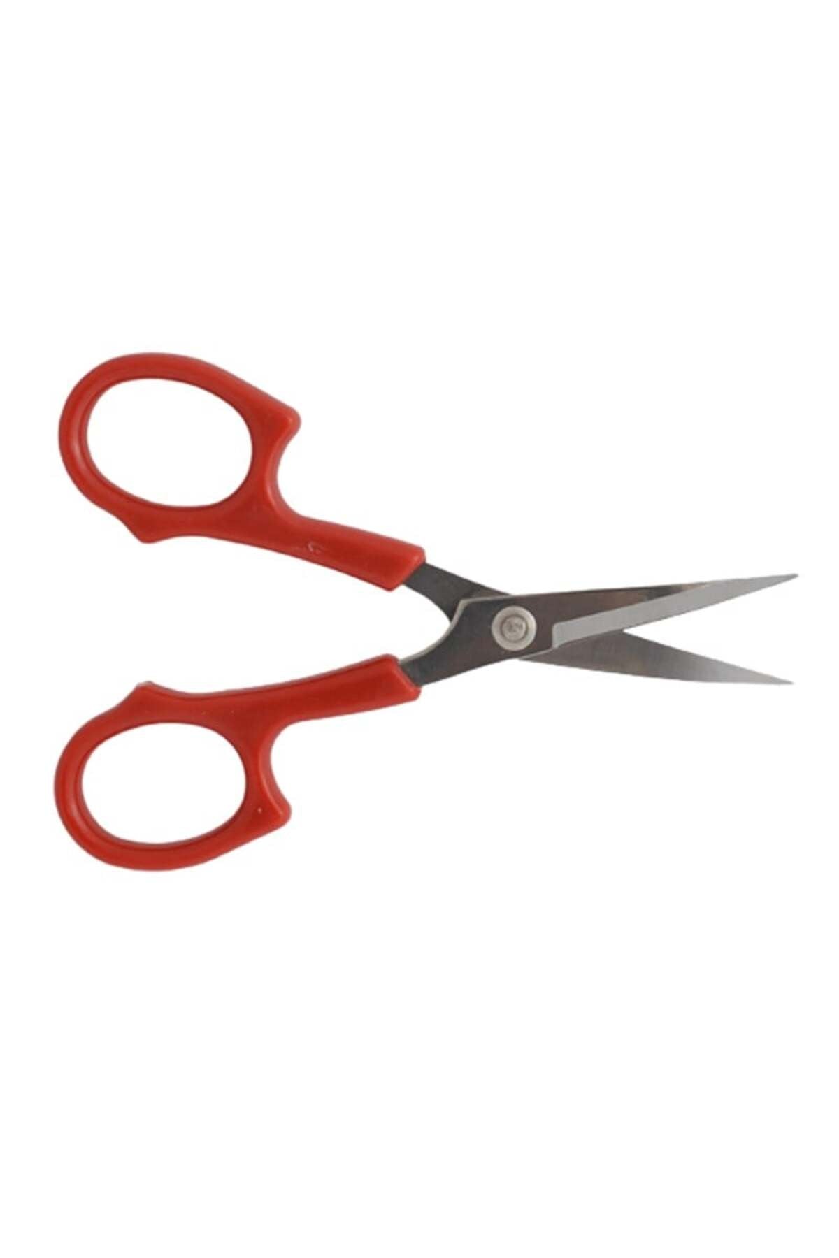 Plastik Saplı Eğri Nakış Makası (5.12 inç - 130mm) / HS-1553