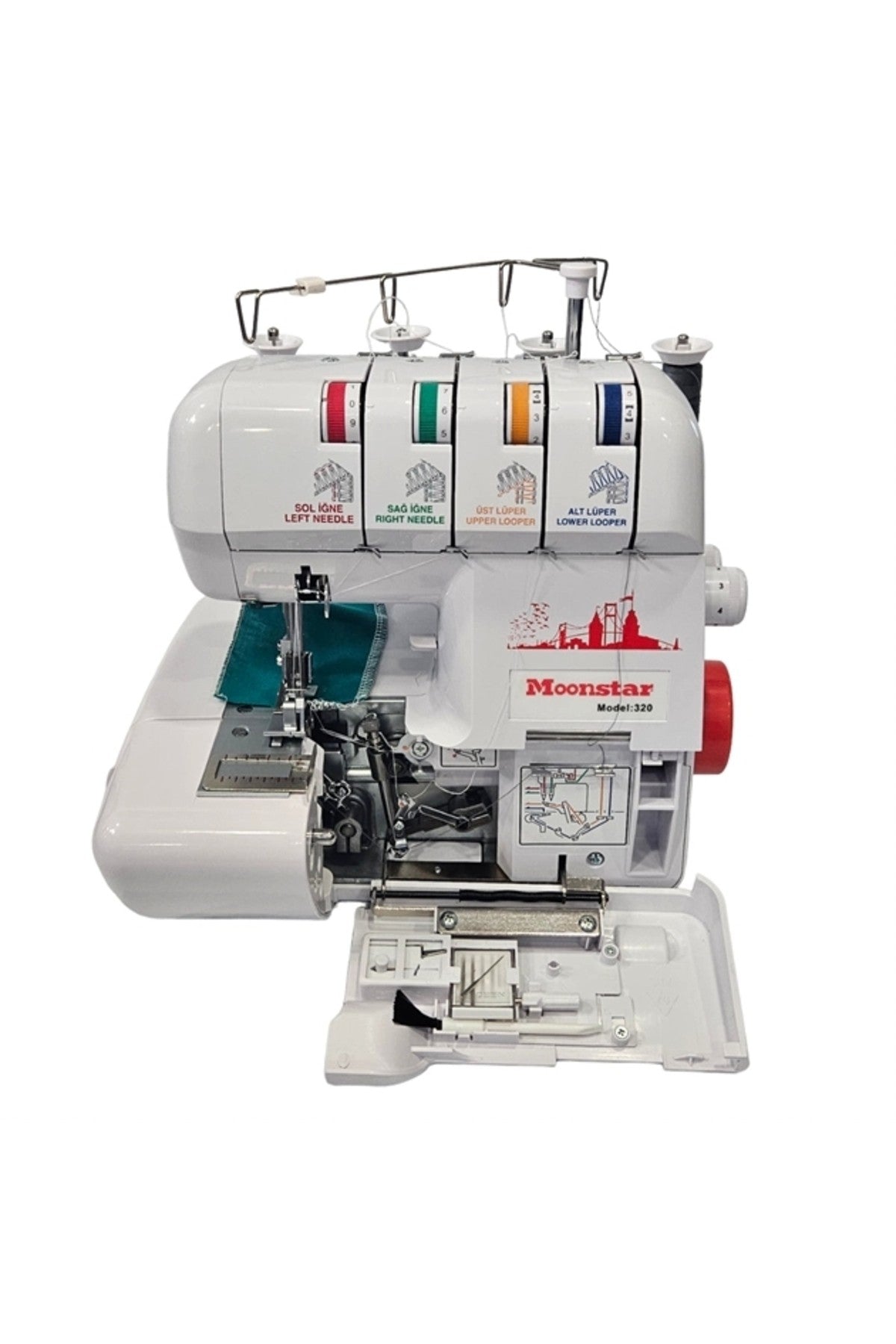 Ev Tipi Overlok Dikiş Makinesi 3-4 İplik / Model 320
