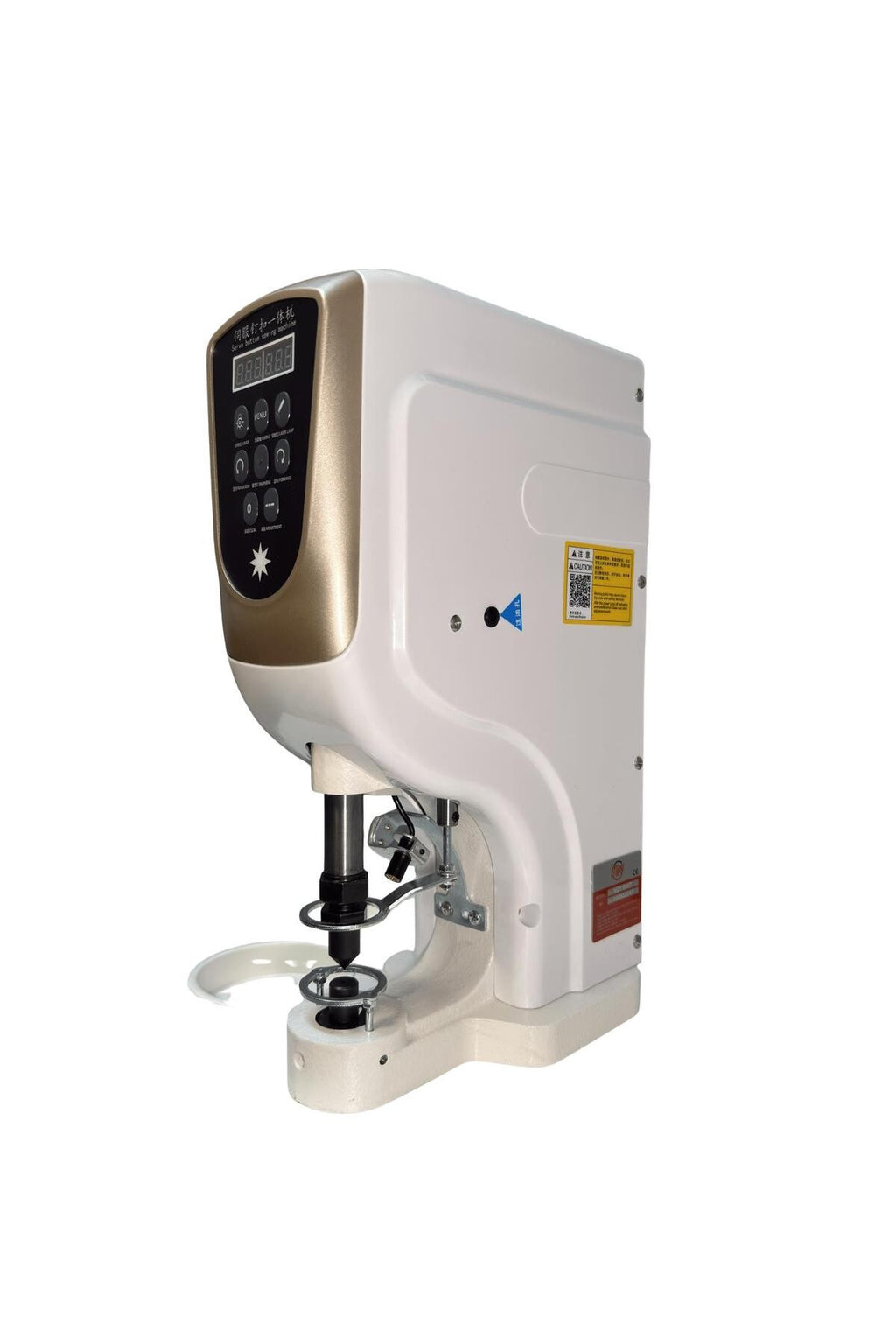 Elektronik Çıt Çıt Otomatik Pres Çakma Kuşgözü Makinesi / MZY-818T
