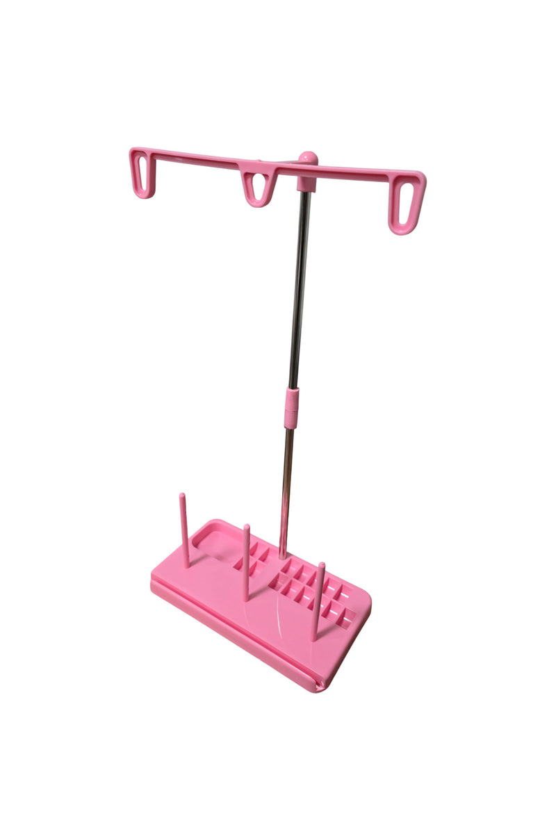 Ev Tipi Dikiş Makinesi Pembe Plastik Çardak Seti (Metal Borulu) / TS-500