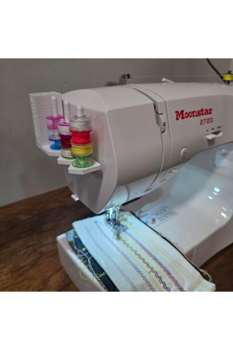 Ev Tipi Masura ve Aksesuar Koyma Aparatı 3 'lü Tek Kutulu Beyaz / MS1609