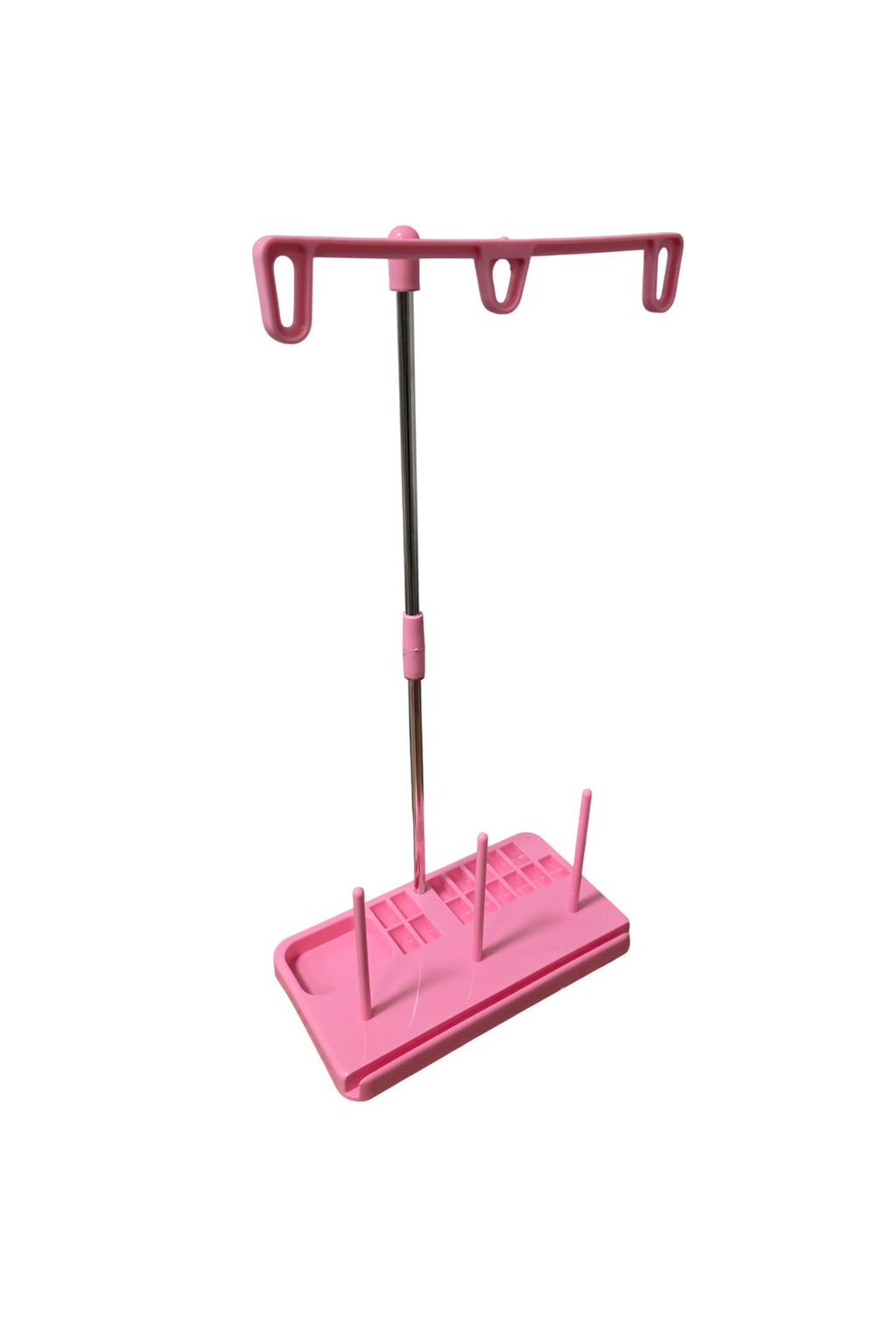 Ev Tipi Dikiş Makinesi Pembe Plastik Çardak Seti (Metal Borulu) / TS-500